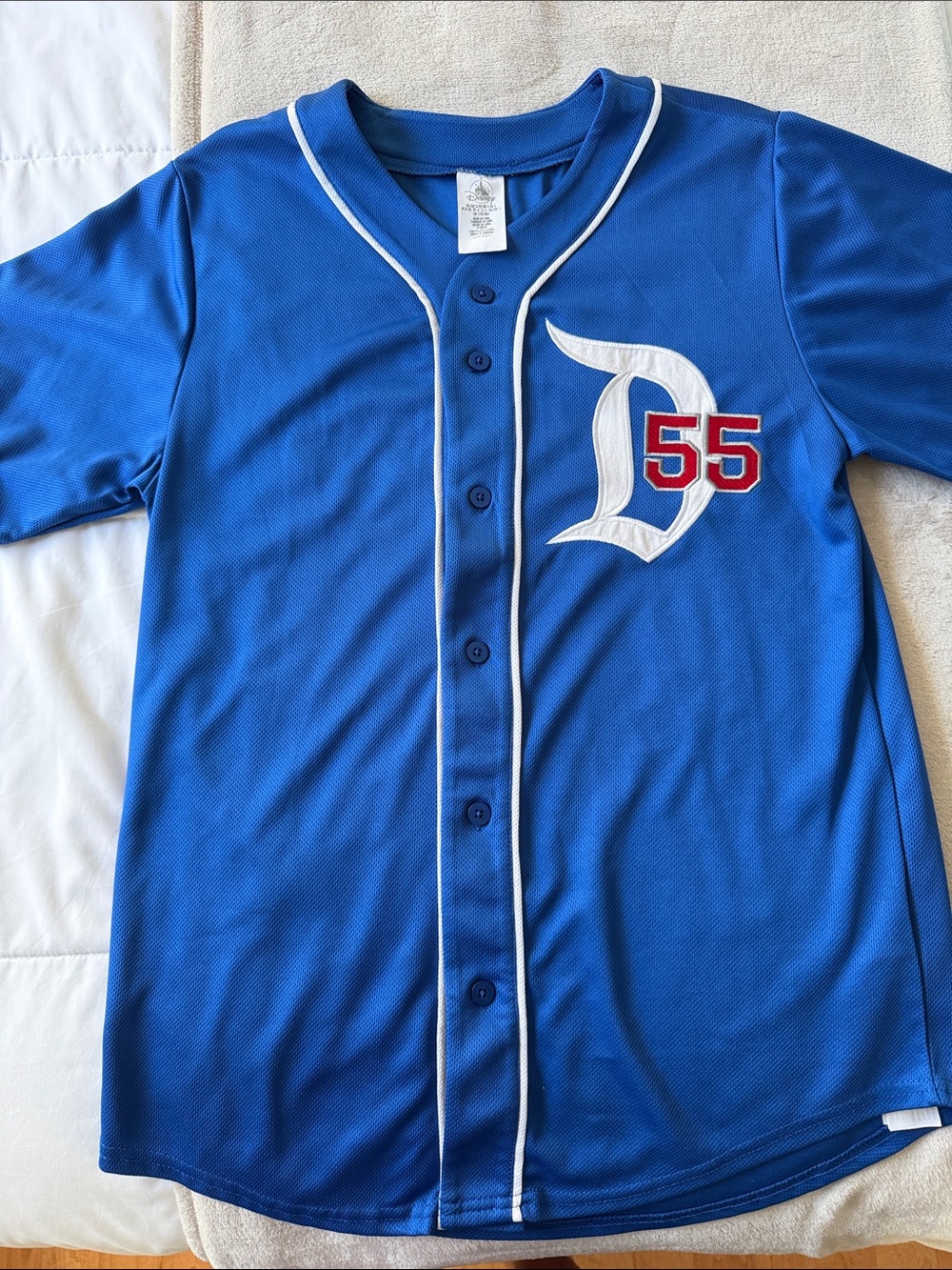 Disneyland Blue Baseball Jersey
